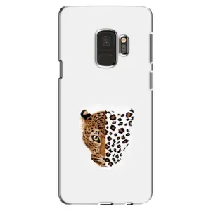 Чохол з леопардовим принтом на Samsung Galaxy S9, G960 (Леопард на білому)