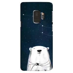 Силіконовий бампер з картинкою звірів для Samsung Galaxy S9, G960 (Ведмедиця)