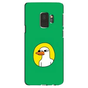 Бампер с принтом Мемы для Samsung Galaxy S9, G960 (Мем Утка)