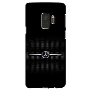 Силиконовый бампер с картинкой машины на Samsung Galaxy S9, G960 (Mercedes)