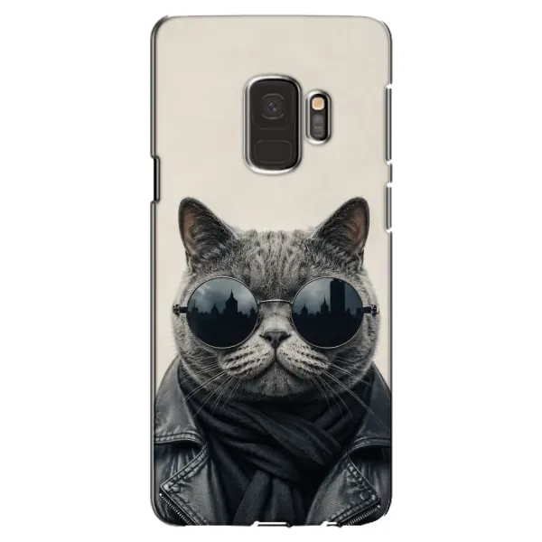 Чехол с рисунком «Модный кот» для Samsung Galaxy S9 (G960) Чехол с рисунком «Модный кот» для Samsung Galaxy S9 (G960)