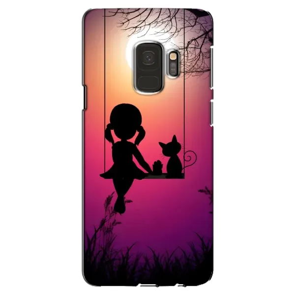 Чехол с рисунком «На качели» для Samsung Galaxy S9 (G960)