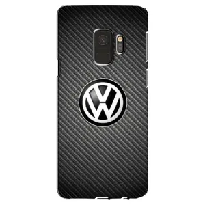Чехол "Фольксваген" для Samsung Galaxy S9, G960 (На карбоне)
