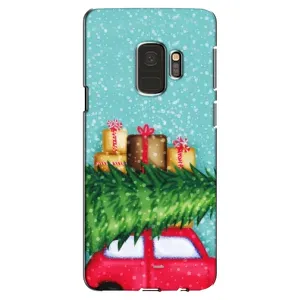 Чехол Новогодняя Елка на Samsung Galaxy S9, G960 (Новогодние подарки)