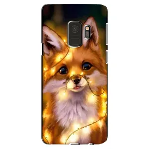 Чохол з Лисичкою для Samsung Galaxy S9, G960 (Новорічне лисеня)