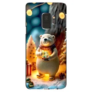Чохли на Новий Рік Samsung Galaxy S9, G960 (Новорічний ведмедик)