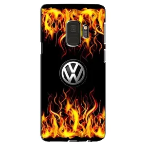 Чехол "Фольксваген" для Samsung Galaxy S9, G960 (Огненный Лого)