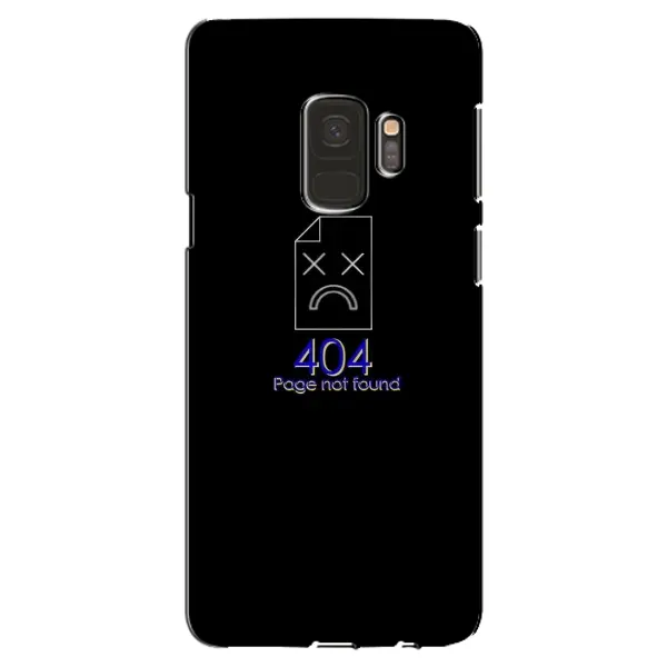 Чехол с рисунком «Ошибка 404» для Samsung Galaxy S9 (G960) Чехол с рисунком «Ошибка 404» для Samsung Galaxy S9 (G960)