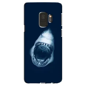 Силіконовий бампер з картинкою звірів для Samsung Galaxy S9, G960 (Пащу Акули)
