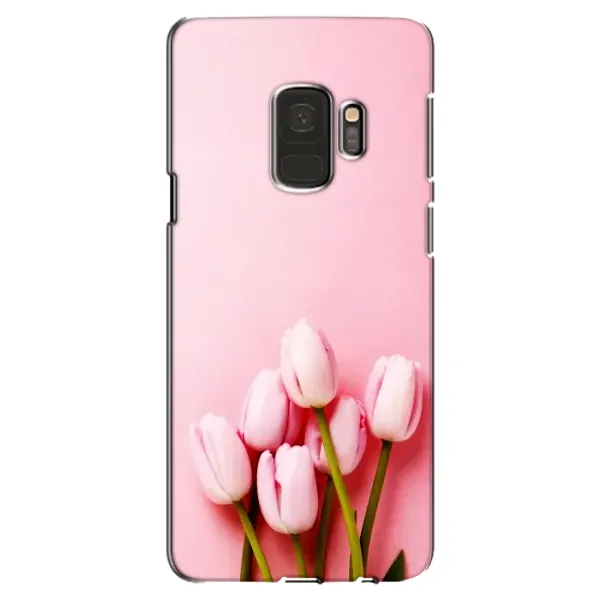 Чехол с рисунком «Розовые тюльпаны» для Samsung Galaxy S9 (G960) Чехол с рисунком «Розовые тюльпаны» для Samsung Galaxy S9 (G960)