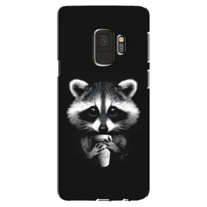 Силіконовий Чохол з Энотами на Samsung Galaxy S9, G960 (З кавою)