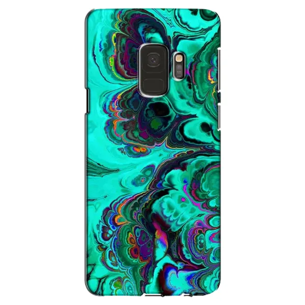 Чехол с рисунком «Салатный мрамор» для Samsung Galaxy S9 (G960) Чехол с рисунком «Салатный мрамор» для Samsung Galaxy S9 (G960)
