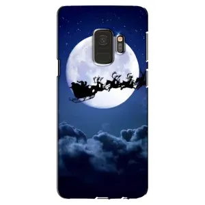 Чохол Санта Клаус для Samsung Galaxy S9, G960 (Санта - місяць)