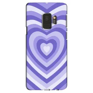 Чехлы с тематикой "Маленькие Сердечки" на Samsung Galaxy S9, G960 (Сердце фиолет)