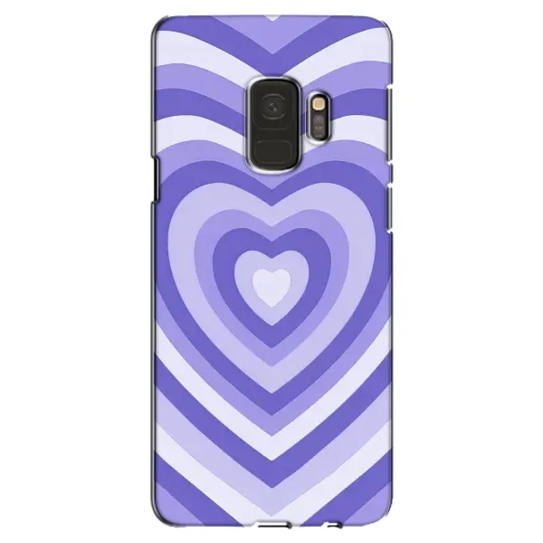 Чехол с рисунком «Сердце фиолет» для Samsung Galaxy S9 (G960) Чехол с рисунком «Сердце фиолет» для Samsung Galaxy S9 (G960)