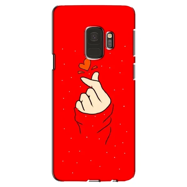 Чехол с рисунком «Сердце на красном» для Samsung Galaxy S9 (G960) Чехол с рисунком «Сердце на красном» для Samsung Galaxy S9 (G960)