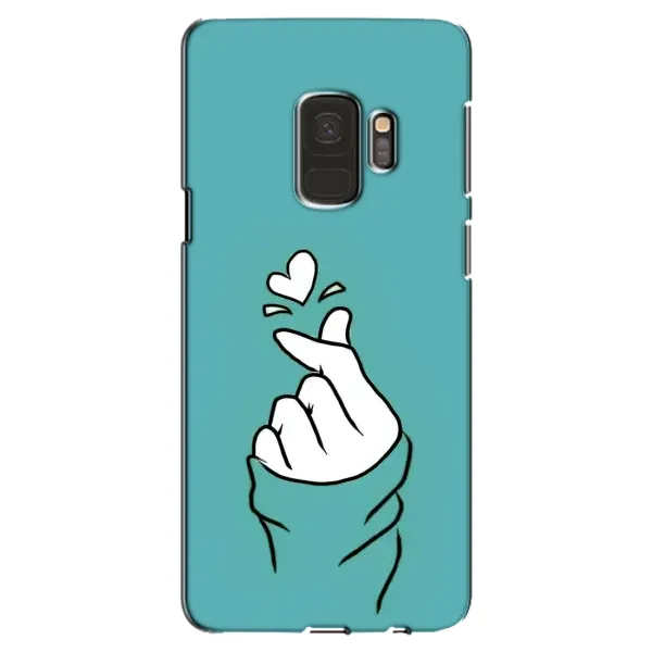 Чехол с рисунком «Сердечко на бирюзовом» для Samsung Galaxy S9 (G960) Чехол с рисунком «Сердечко на бирюзовом» для Samsung Galaxy S9 (G960)