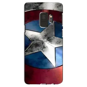 Чехол с Щитом Капитана Америки на Samsung Galaxy S9, G960