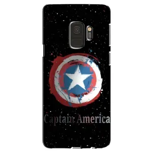 Чехол с Щитом Капитана Америки на Samsung Galaxy S9, G960 (Щит Капитана)