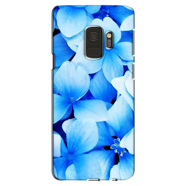 Чехол с рисунком «Синие цветы» для Samsung Galaxy S9 (G960) Чехол с рисунком «Синие цветы» для Samsung Galaxy S9 (G960)