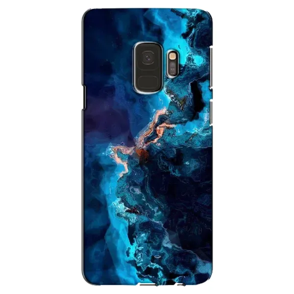 Чехол с рисунком «Синий мрамор» для Samsung Galaxy S9 (G960) Чехол с рисунком «Синий мрамор» для Samsung Galaxy S9 (G960)