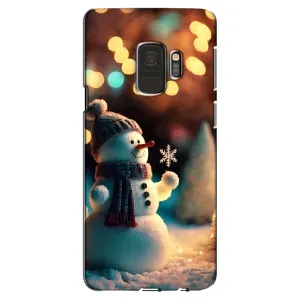 Чохли на Новий Рік Samsung Galaxy S9, G960 (Сніговик святковий)