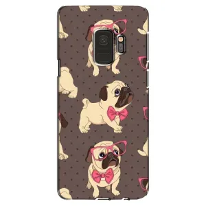 Чехол (ТПУ) Милые собачки для Samsung Galaxy S9, G960 (Собачки Мопсики)