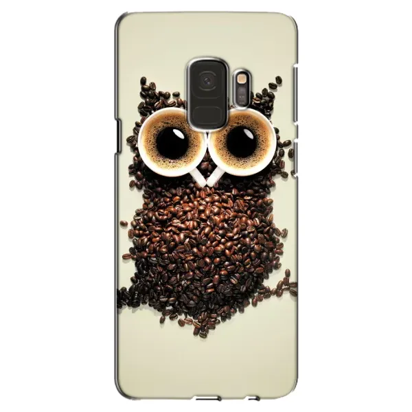 Чехол с рисунком «Сова с зерен кофе» для Samsung Galaxy S9 (G960) Чехол с рисунком «Сова с зерен кофе» для Samsung Galaxy S9 (G960)