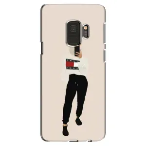 Силиконовый Чехол на Samsung Galaxy S9, G960 с картинкой Стильных Девушек (Стильная)