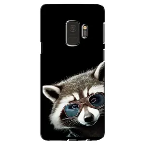 Силіконовий Чохол з Энотами на Samsung Galaxy S9, G960 (Стильний Єнот)
