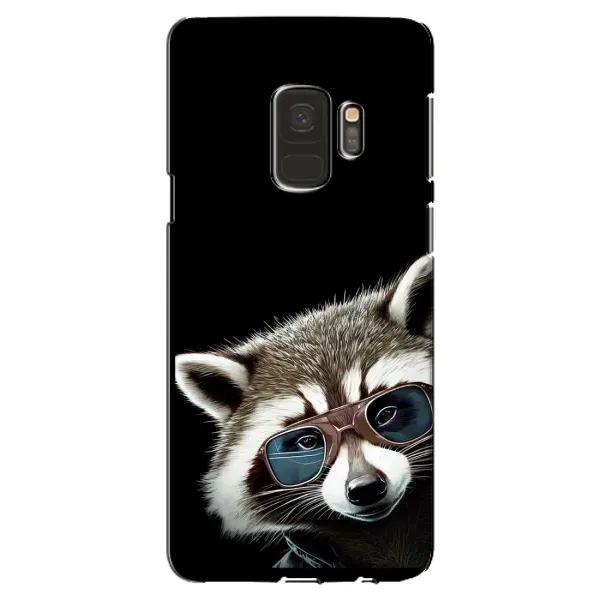 Чехол с рисунком «Стильный Енот» для Samsung Galaxy S9 (G960) Чехол с рисунком «Стильный Енот» для Samsung Galaxy S9 (G960)