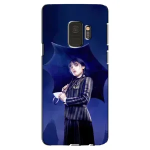 Чехлы с принтом Уэнсдей на Samsung Galaxy S9, G960 (Уэнсдей с зонтом)
