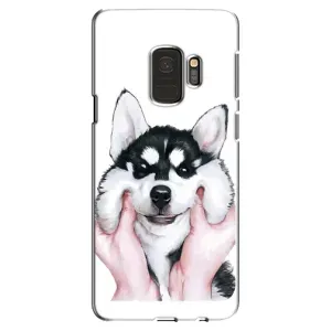 Бампер для Samsung Galaxy S9, G960 з картинкою "Песики" (Собака Хаскі)