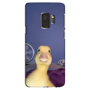 Бампер с принтом Мемы для Samsung Galaxy S9, G960 (Утка)