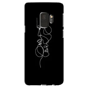 Силиконовые Чехлы Любимому человеку для Samsung Galaxy S9, G960 (Влюбленная пара)