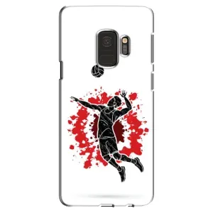 Чехлы с принтом Спортивная тематика для Samsung Galaxy S9, G960 (Волейболист)