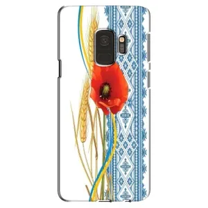 Силіконовый Чохол на Samsung Galaxy S9, G960 з картинкой Вишиванки (Вишиванка з квіткою)