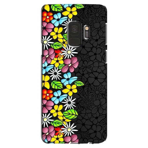 Чехол с рисунком «Яркие цветы» для Samsung Galaxy S9 (G960)