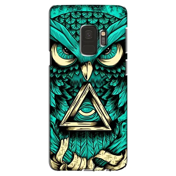 Чехол с рисунком «Зеленая сова» для Samsung Galaxy S9 (G960) Чехол с рисунком «Зеленая сова» для Samsung Galaxy S9 (G960)