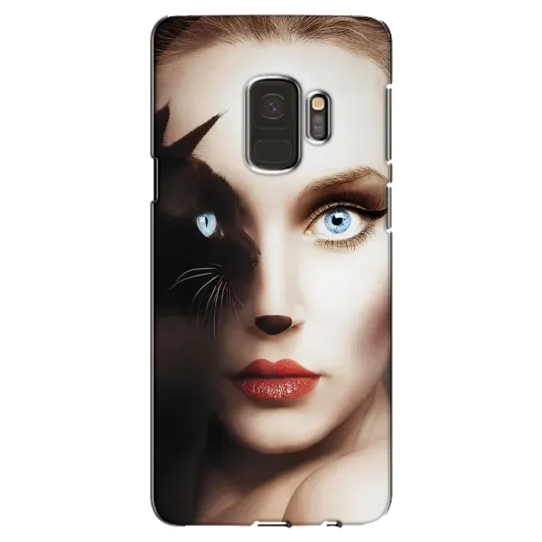Чехол с рисунком «Женщина кошка» для Samsung Galaxy S9 (G960) Чехол с рисунком «Женщина кошка» для Samsung Galaxy S9 (G960)