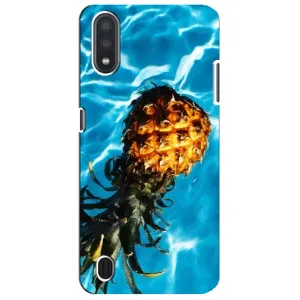 Чехол с изображением вкусной еды для Sansung Galaxy M01 Core (A013F) (Ананас)