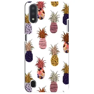 Чехол с изображением вкусной еды для Sansung Galaxy M01 Core (A013F) (Ананасы)
