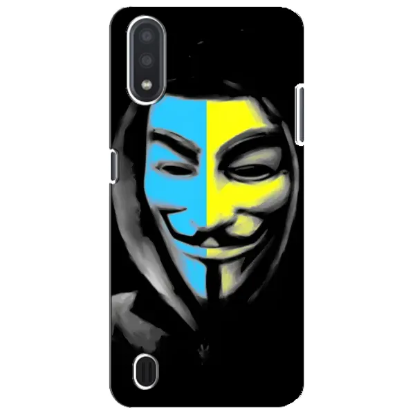 Чехол с рисунком «Анонимус патриот» для Samsung Galaxy M01 Core (A013F) Чехол с рисунком «Анонимус патриот» для Samsung Galaxy M01 Core (A013F)