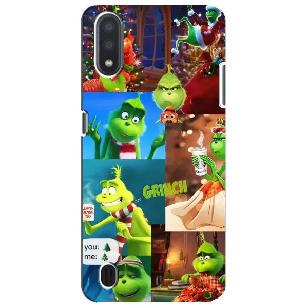Чехол с рисунком «Арт Гринч» для Samsung Galaxy M01 Core (A013F) Чехол с рисунком «Арт Гринч» для Samsung Galaxy M01 Core (A013F)