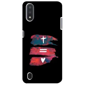 Чехлы для Sansung Galaxy M01 Core (A013F) (Для Христиан) (Атрибутика)