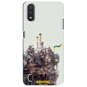 Чехлы на военную тематику для Sansung Galaxy M01 Core (A013F) (Азовсталь)