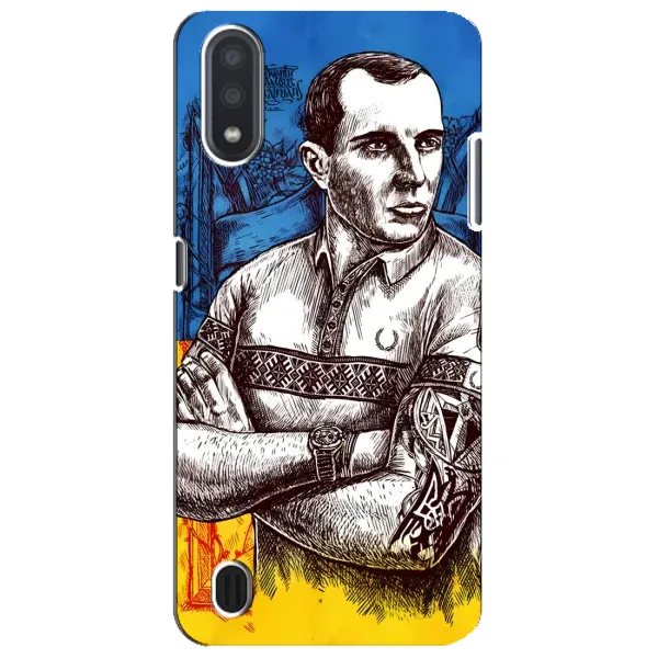 Чехол с рисунком «Бандера Патриот» для Samsung Galaxy M01 Core (A013F) Чехол с рисунком «Бандера Патриот» для Samsung Galaxy M01 Core (A013F)