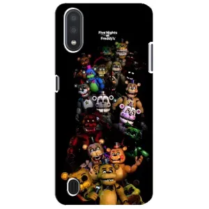 Чехлы Пять ночей с Фредди для Самсунг М01 Кор (Bear Freddy's)