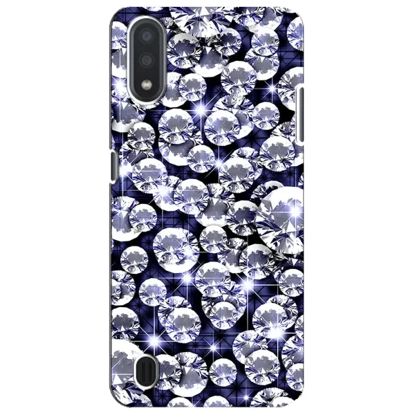 Чехол с рисунком «Бриллианты» для Samsung Galaxy M01 Core (A013F)