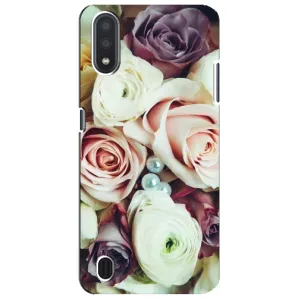 Чехлы с принтом Розочки для Sansung Galaxy M01 Core (A013F) (Букет РОЗ)